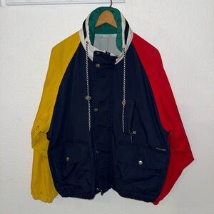 Mighty Mac Red/Yellow/Green Sailing Jacket
